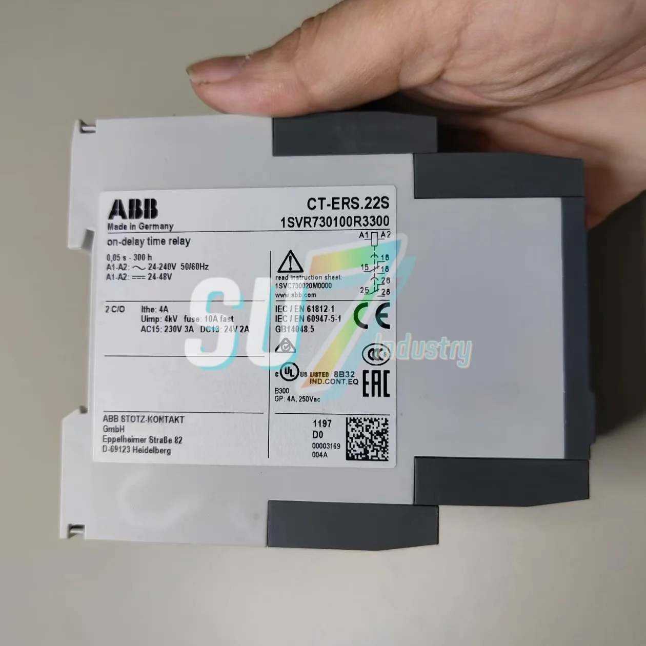 1SVR730100R3300 タイムリレー新入荷