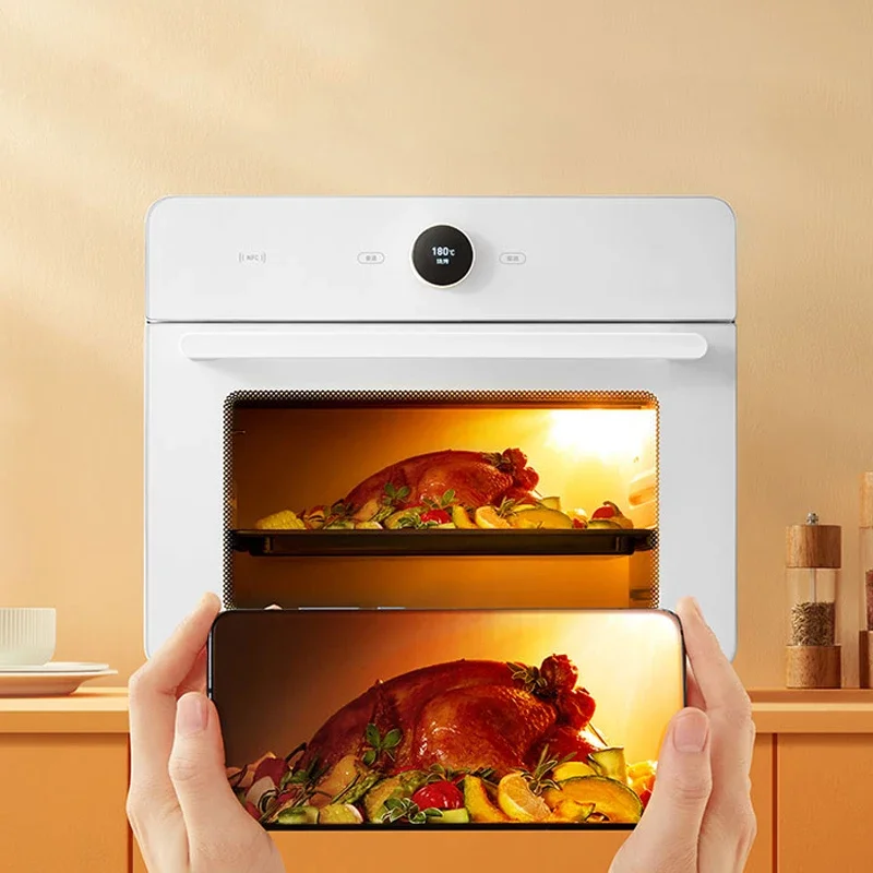 Xiaomi Mijia Smart Steaming Oven Microwave 30L Three Layers Steam Roast Bake Fried Stew Cooking Machine Mijia App Control 220V