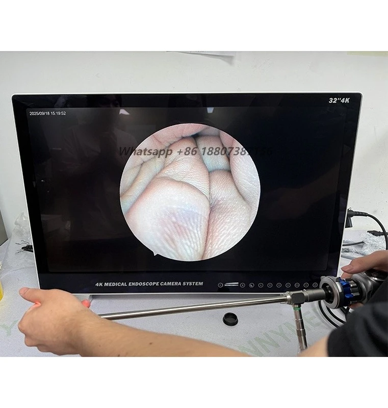 SY-PS050_4K_32 4k ultra-high definition veterinary endoscope with integrated Light Emitting Diode lamp, multi-range compatible C