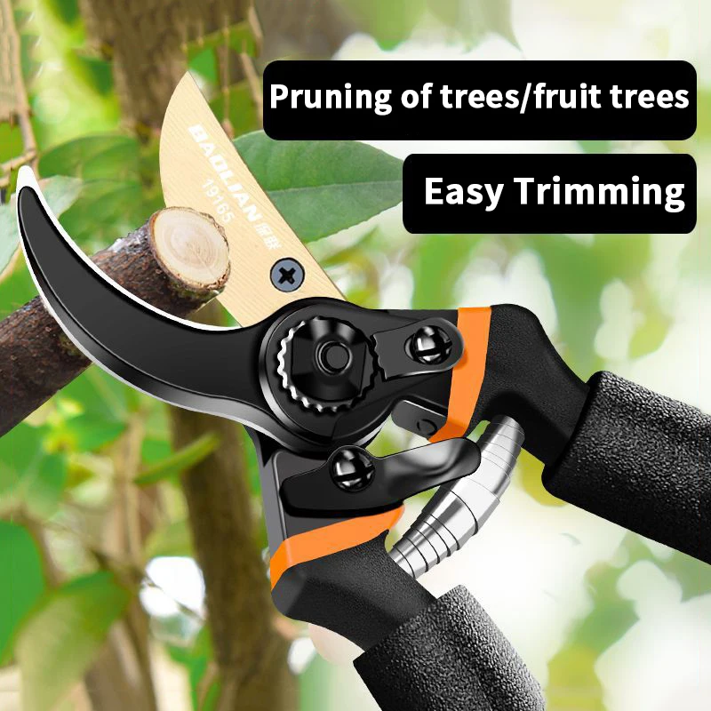 Prune with Ease using our Garden Pruner Scissors; Suitable for Bonsai, Flowers, and Fruit Trees.