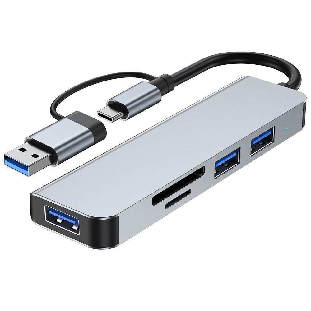USB3.2 HUB for Laptop PC Docking Stations 4 in 1 7 in 1 3 in 1 Type-c To USB Type C3.2 10Gbps SD/TF Card Photographer Blogger