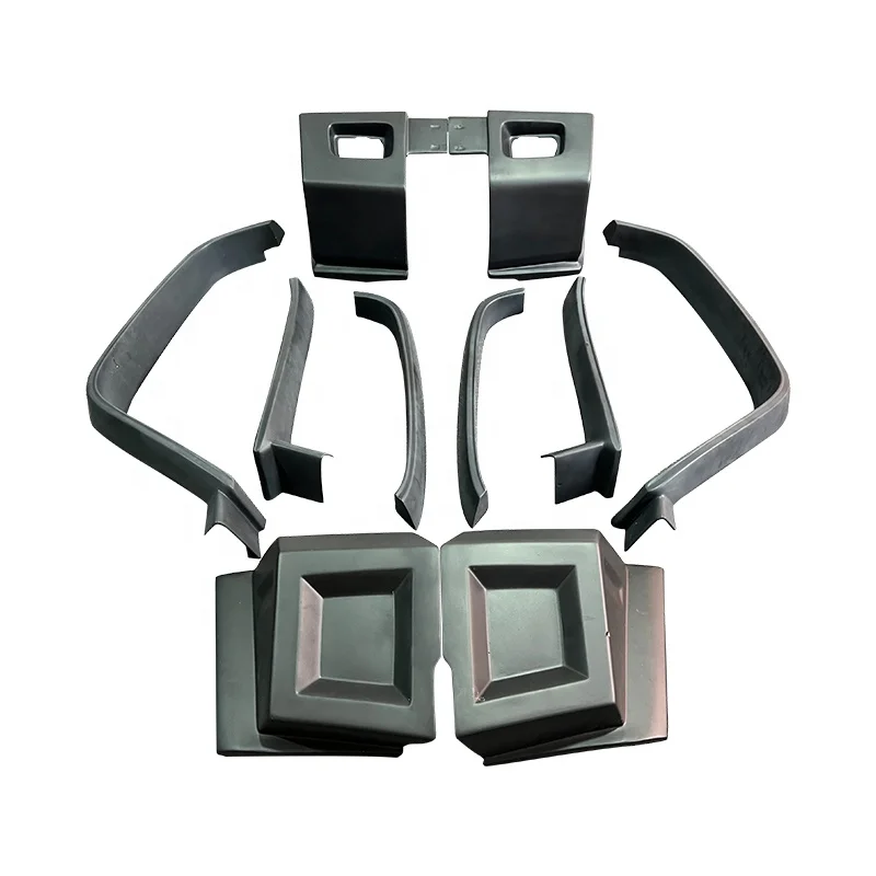 Hummer H2 2003-2008 Upgraded Wide Body Kit with Front & Rear Bumper Fender Accessories New Condition Exhaust Cut-Outs