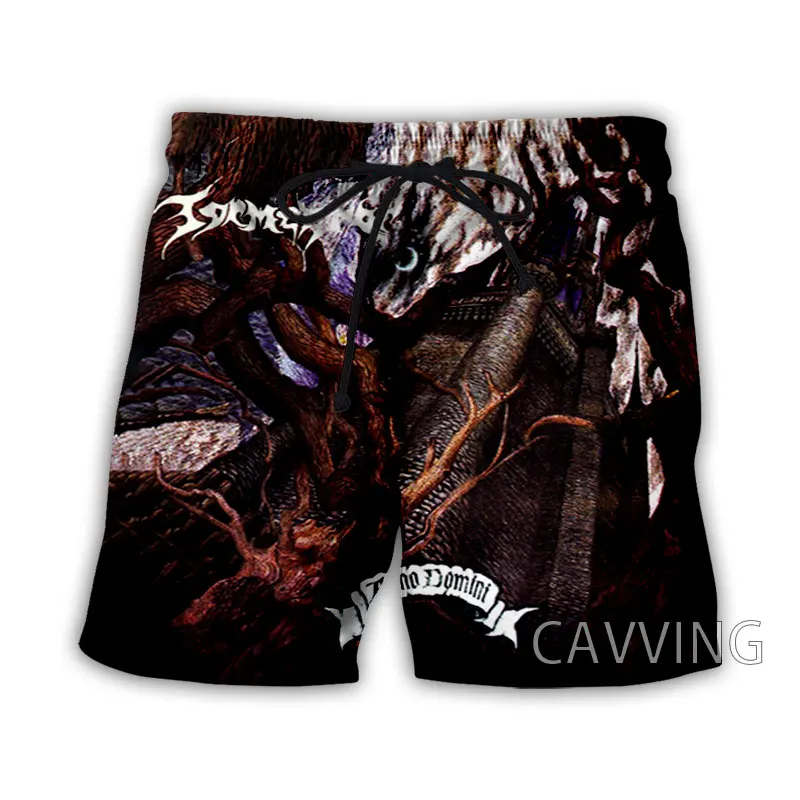 CAVVING 3D Print  Tormentor Band  Summer Beach Shorts Streetwear Quick Dry Casual Shorts Sweat Shorts for Women/men