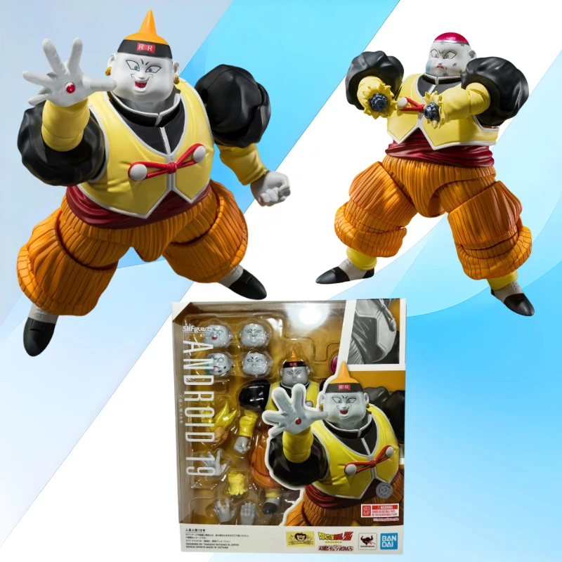 

Bandai Soul Limited SHF Dragon Ball Z Red Ribbon Legion Artificial Man No. Подвижная фигурка аниме-персонажа, готовая модель, 19 суставов