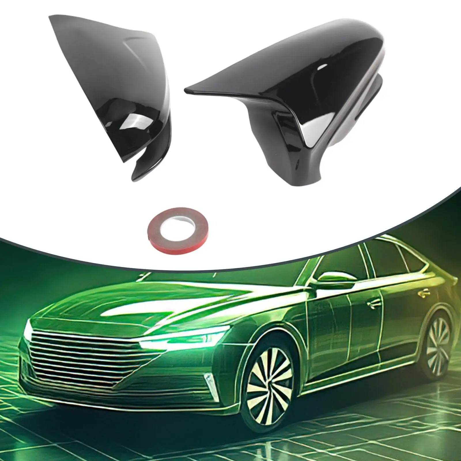 

Reversing Mirror Cover Direct Replacement 8794A53411A0 Car Styling Sturdy Mirror Housing for LS460 IS250 RX350 IS350