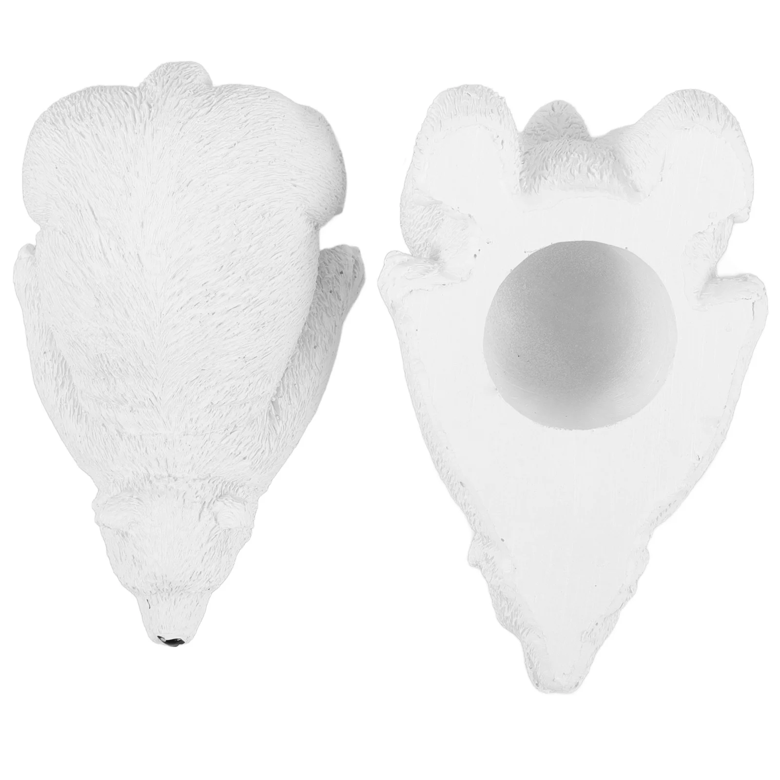 

Toilet Decoration Caps Bear Shaped Resin Bolt Covers Universal Small Size Non Rust Practical Bathroom Accessories
