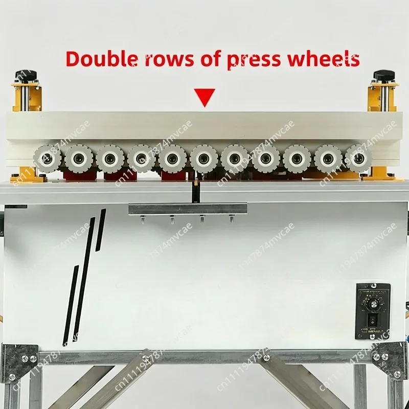 Semi-Automatic Curved Edge Banding Machine,750 Model High-Speed Panel Edge Sealing Equipment for Woodworking
