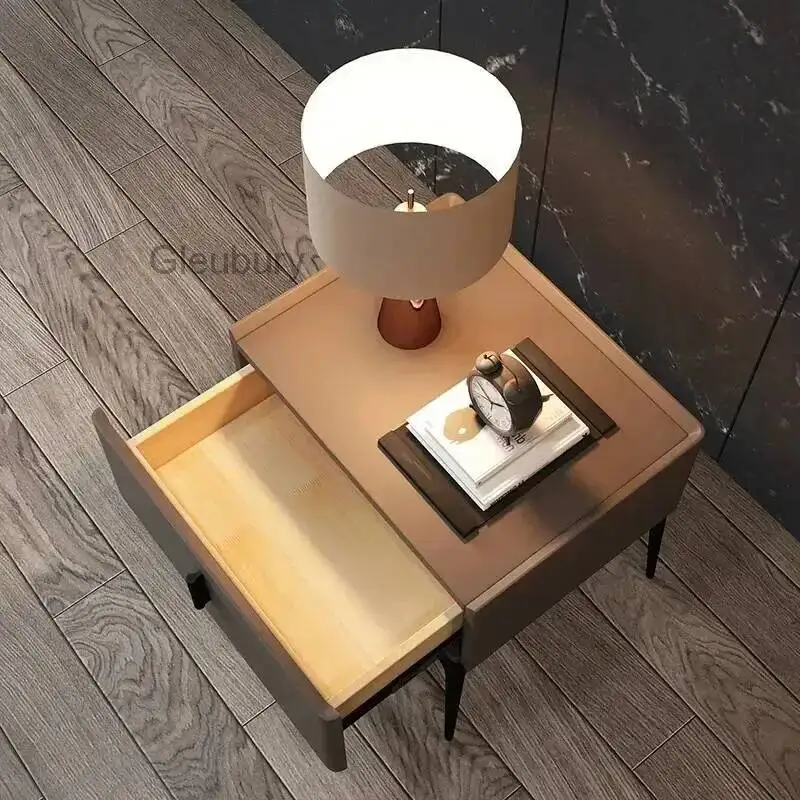 Criados-Mudos, Mesas de Cabeceira, Armários de Cabeceira, Mesas de Cabeceira com Design para Armazenamento de Cama, Cômodas, Móveis de Salão