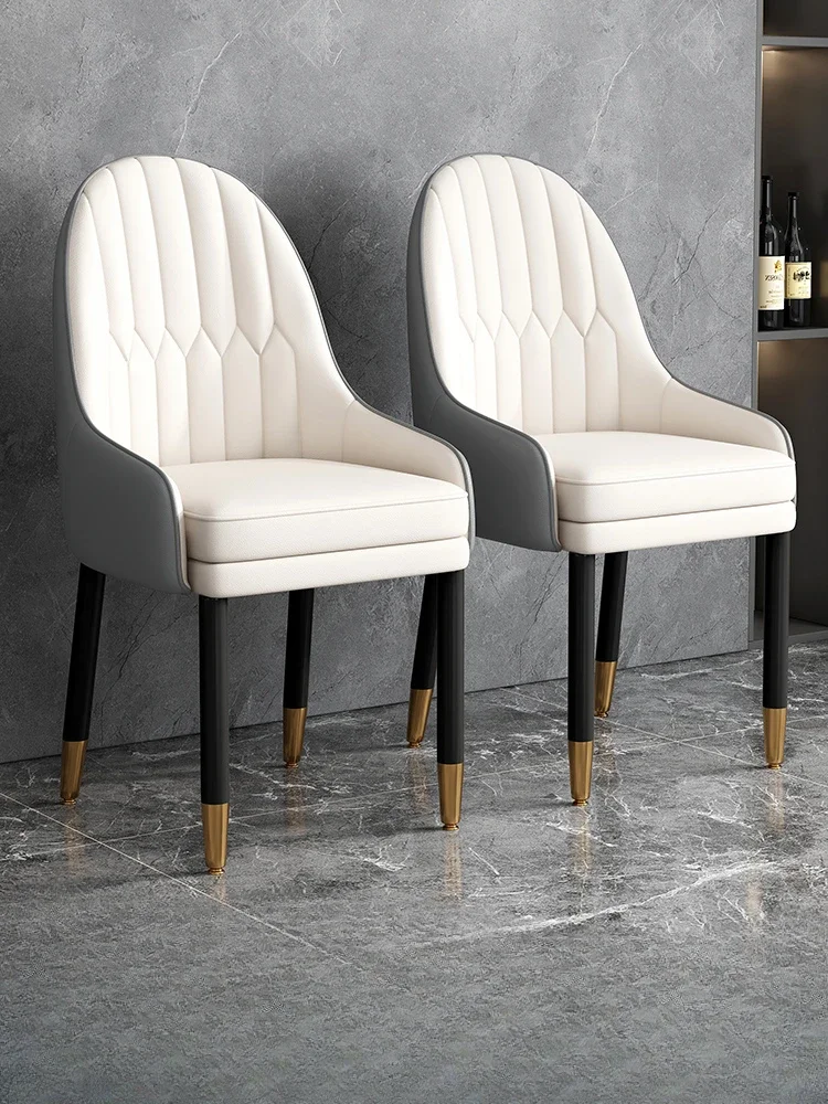 Hotel Study Dining Chairs Backrest Minimalist Room Furniture Restaurant Bedroom Dining Chairs Living Room Cafe Sillas De Comedor