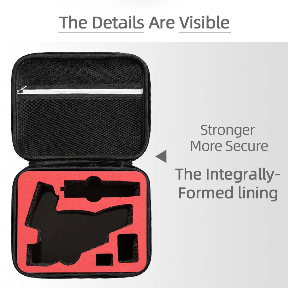 ل Zhiyun السلس-Q3 حقيبة كتف يده Gimbal المحمولة تخزين حقيبة يد مقاوم للماء حمل صندوق الغلاف الصلب اكسسوارات