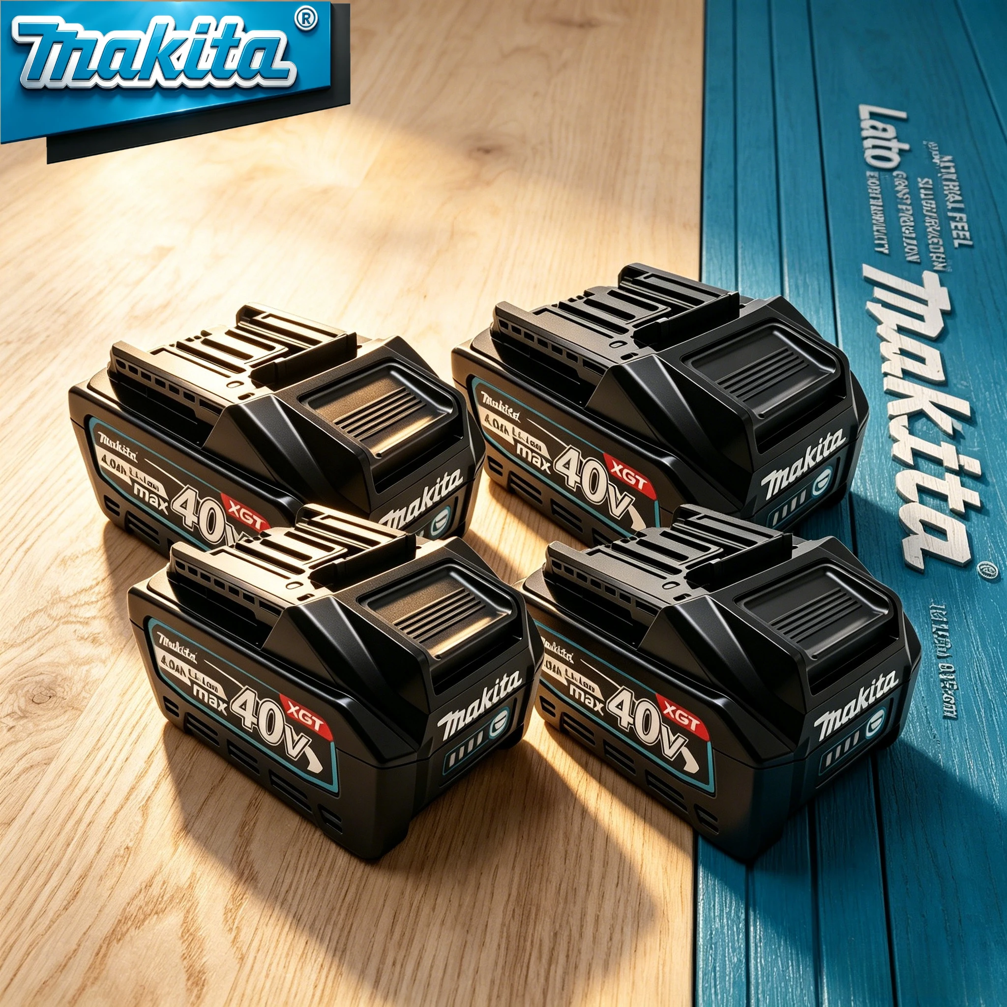 

Original Makita 40V 4.0Ah Battery XGT Li-ion Max BL4040 Rechargeable for All Makita 40V XGT Series Cordless Power Tools