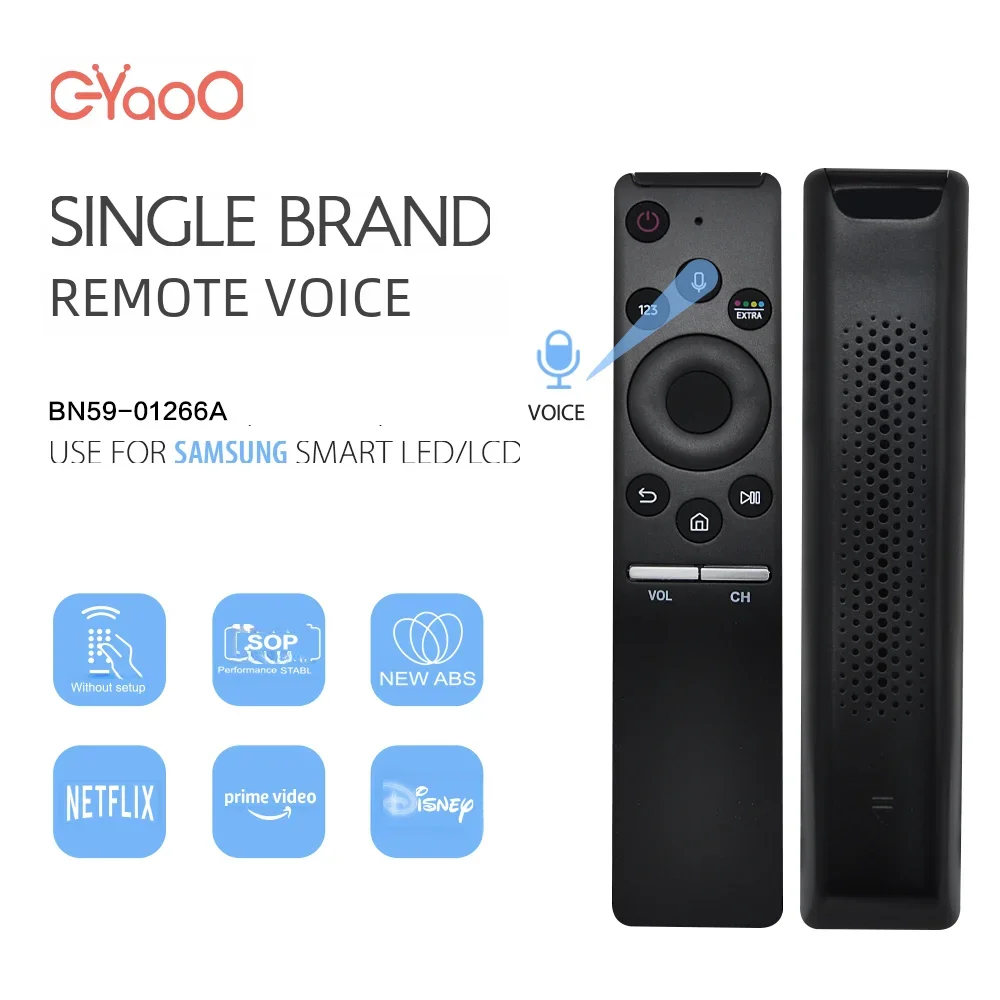 Suara TV Remote kontrol digunakan untuk Samsung BN59-01266A BN59-01298H BN59-01330 cocok untuk TV pintar QLED HD 4K