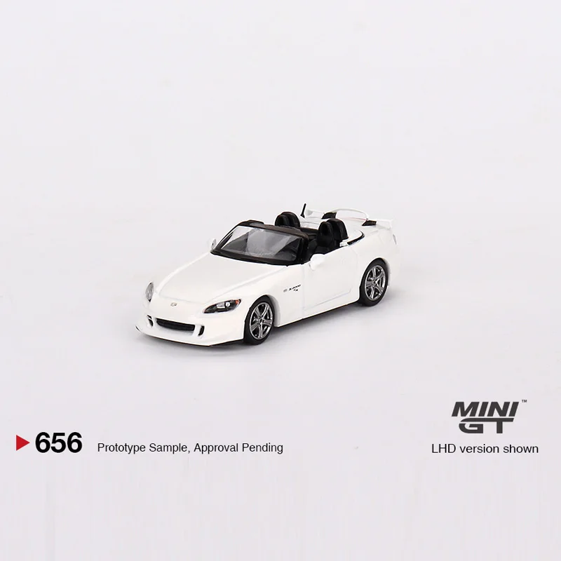 TSM MINI GT 1:64 #656 Honda S2000 AP2 CR Grand Prix Simulation Alloy car model Collection gift