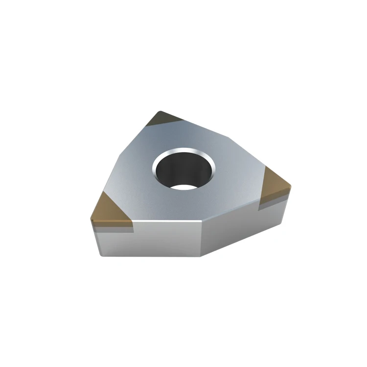 

Замените шлифовальную плату WNGA0804 CBN для жесткой токарной обработки, обработки закаленной стали до HRC68, экономии стоимости и времени.