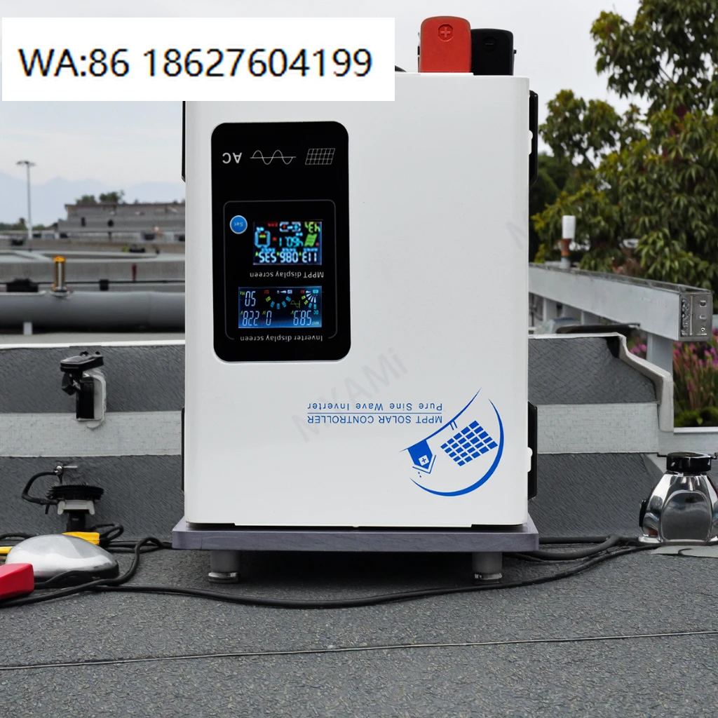 7.2Kw Split Phase Solar Inverter MPPT Solar Charge Controller 8Kw PV Input Battery Charging Device