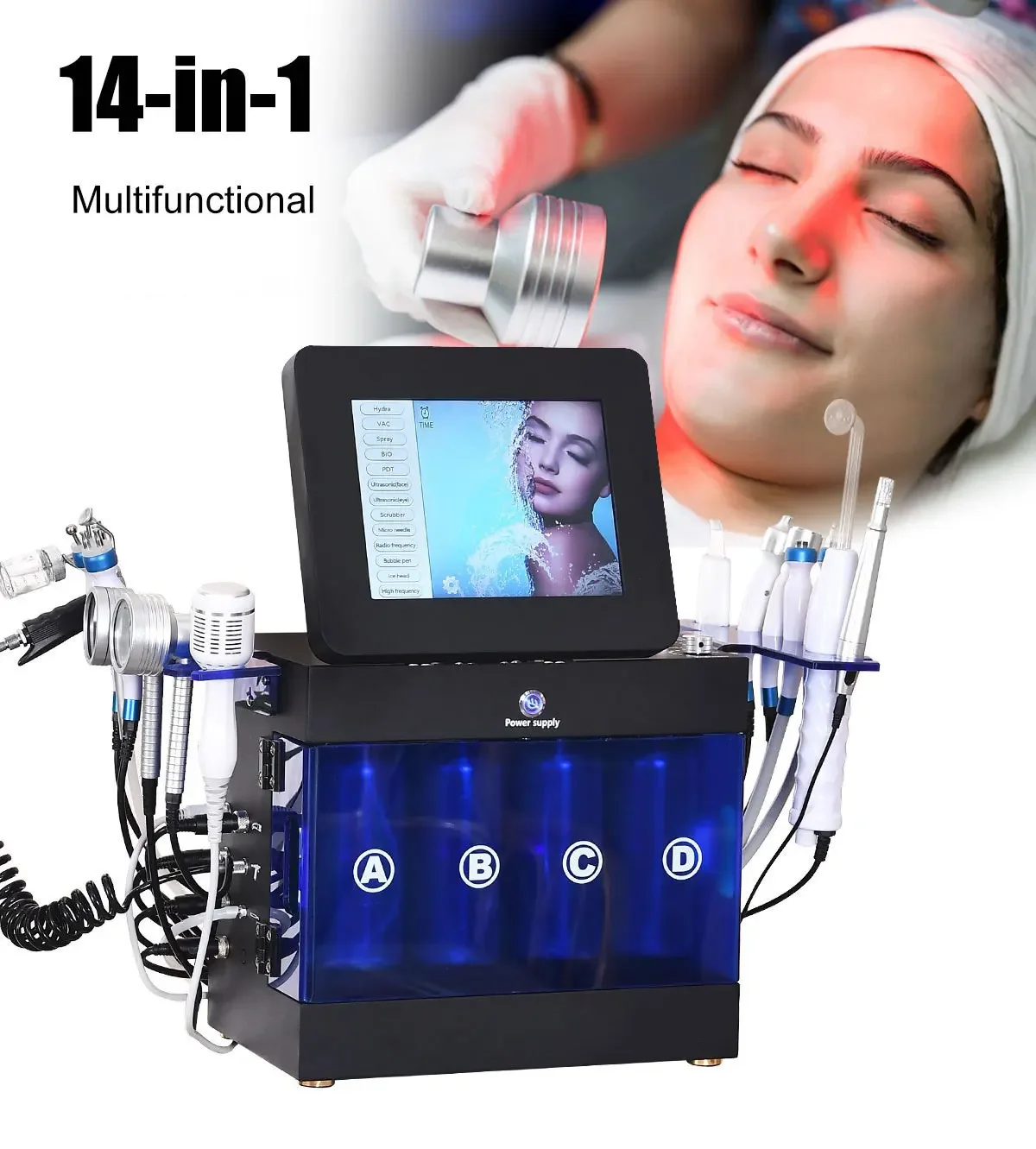 Bench Top Skin Management Equipment, Moisturizing Facial Mask, Firming Scrub Facial Mask, Skin Care Facial Mask, Deep Cleaning - view 2