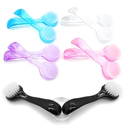 1/3/5 Pcs/Pack Nail Acrylic Brush Dust Powder Brush Round Head With Cap Pedicure Tools Holder For Brushes Professional Manicure