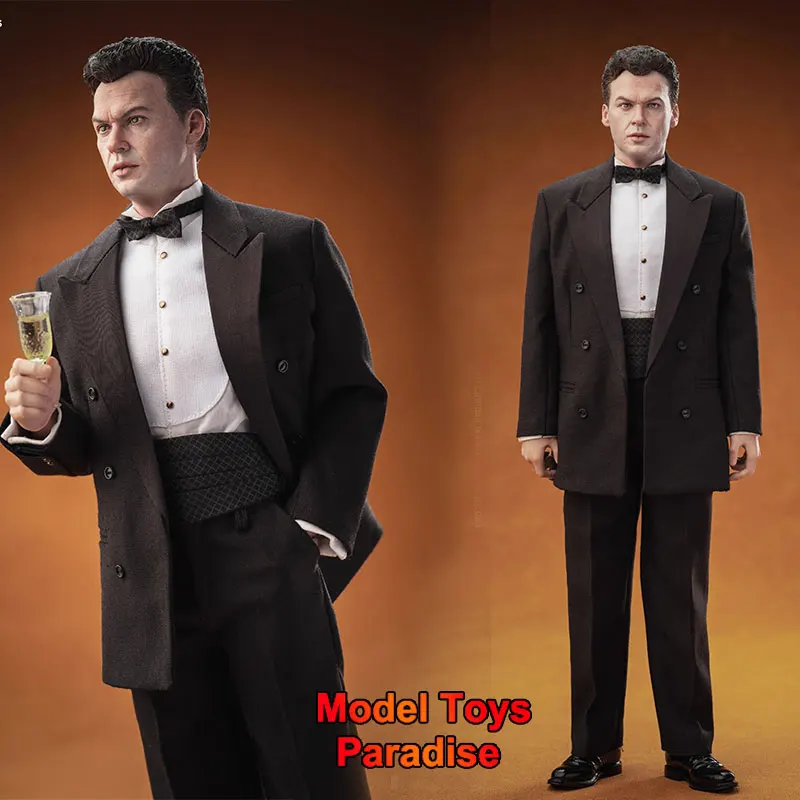 Mars Toys MAT012 1/6 Men Soldier 1989 Mr.W Bruce Wayne Western Style Clothes Full Set 12'' Action Figure Collectible Toys Gifts