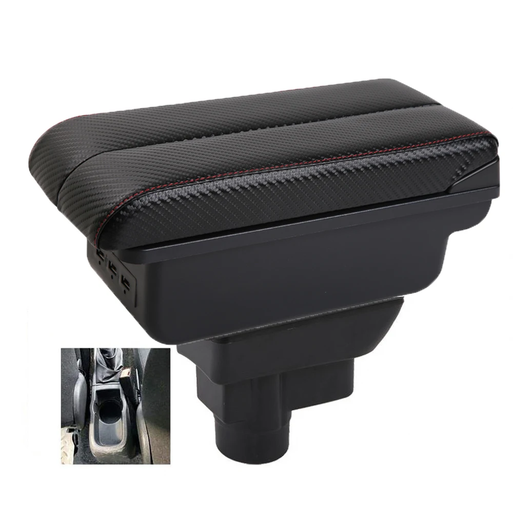 Auto Opel Corsa Armsteunbox middenconsole opbergkoffer bestuurder elleboogsteun rustarm