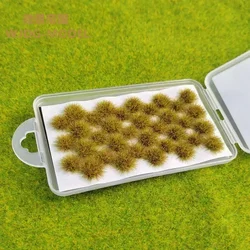 104/35/28/5pcs model scene grass needle straw frame irregular military layout model of vegetation bushes Microlandscape model