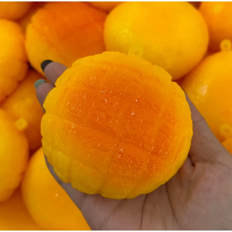 Pineapple Bun Squishy Stress Ball Moldable Food-Shaped Squeeze Toy ASMR Sensory Anti Stress Fidget Ball for Office Desk Gift