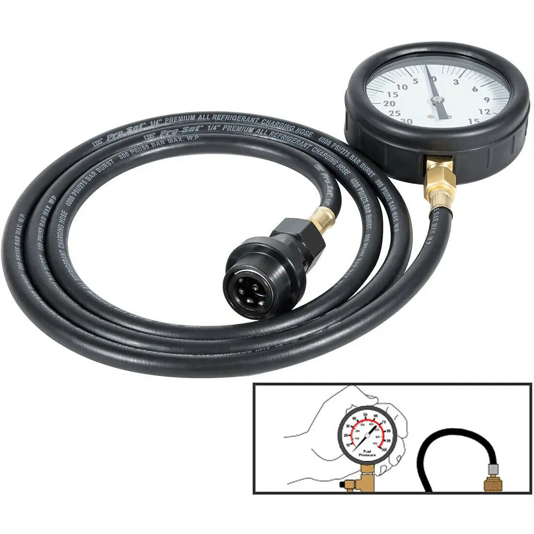 MX TU-32-6 6.6L for GM Diesel Fuel Pressure System Test Kit For Duramax Diesel Fuel System Test Kit