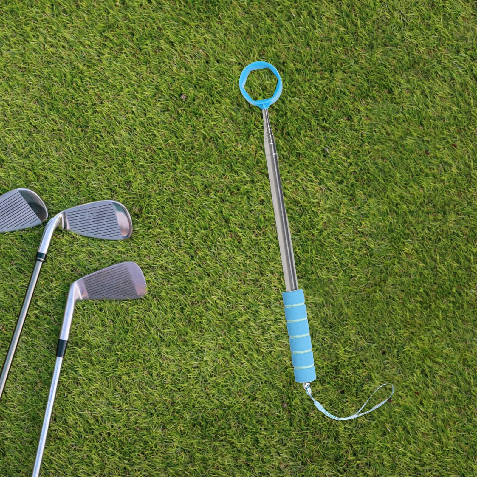 

Golf Ball Catcher Disc Retriever Baseball Picker Upper Bag Tubes Tool Grabber Dispenser