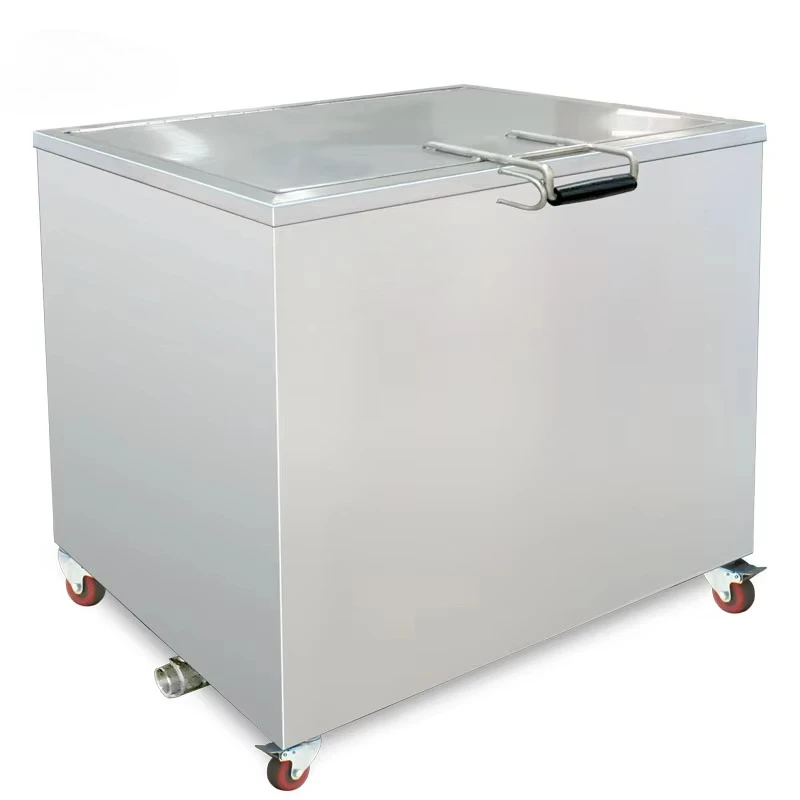 Serbatoio di Riscaldamento Skymen 2000W 80°C per Conservazione del Calore, Pulizia Teglie da Forno, Vasca di Ammollo da 265 Litri per Cucine di Ristoranti