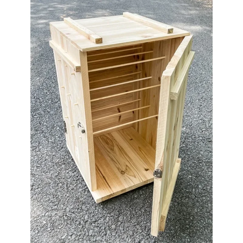Beehive Lazy Chinese Fir Beehive Bucket Luring Vertical Old-fashioned Three Gorges Bee Box Square Soil Box Bee Vertical Beekeepi