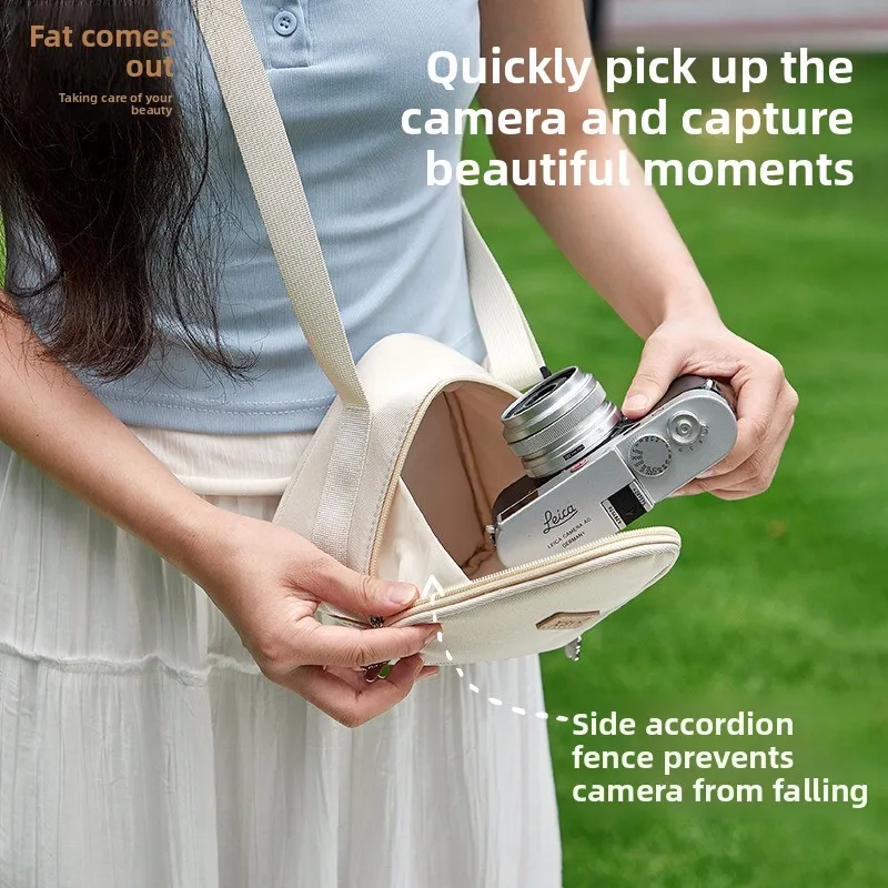 Digital camera bag, single battery micro-single digital camera shoulder oblique span bag for Canon, Sony, Fuji