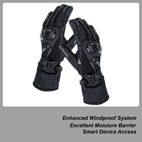 Waterproof Winter Gloves Warm Windproof Waterproof Ergonomic Warm Touchscreen Gloves For Men Women Motorcycle Scooter Bike