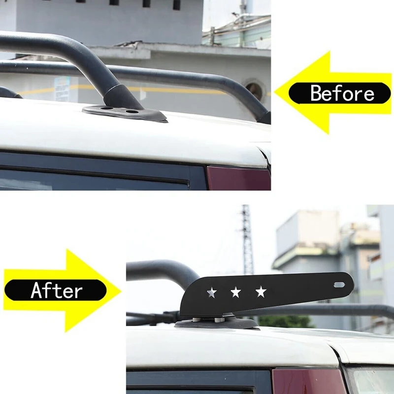 

Metal Car Roof Searchlight Bracket Installation For Toyota FJ Cruiser 2007-2021 Car Light Base Holder Car Accessories