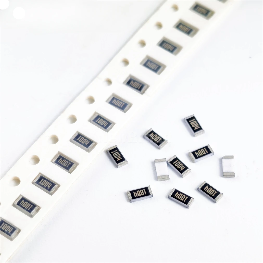 100pcs Chip Resistor 1206 1% 0R 1R00 10R0 1000 1001 1002 1004 1003  2204 3003 8203 33304 4701 0R-3.3M