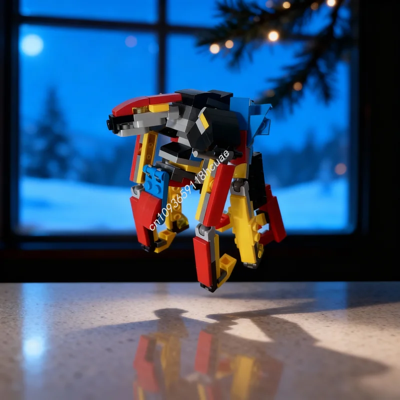 

141pcs MOC Creator 3 1 Mecha M U T O Model Toy Building Blocks Architecture DIY Christmas Gift Assemble Education Creative Idea