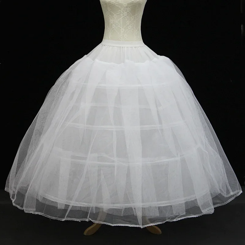 Crinoline Lining Four Steel Two Yarn Wedding Dress Tutu Skirt Adjustable Price Washed Oversized Dress Buckle Slip Dress