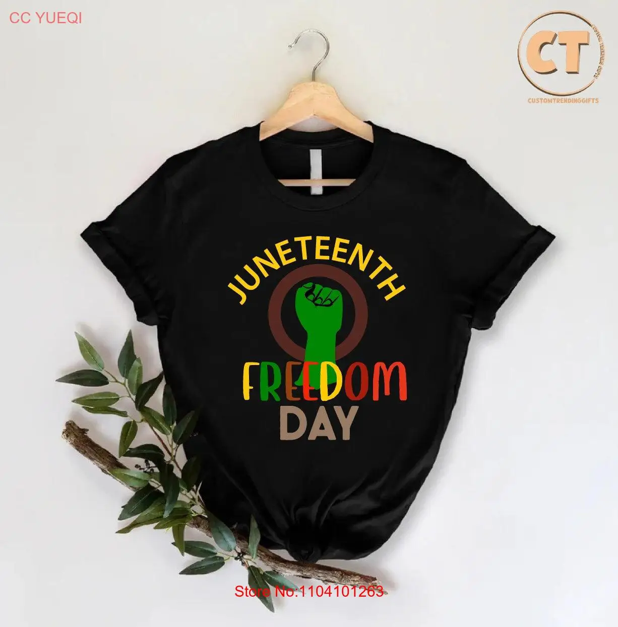 Juneteenth Freedom Day T Shirt Racial Equality 1865 African American Black History Lives Matter long or short sleeves