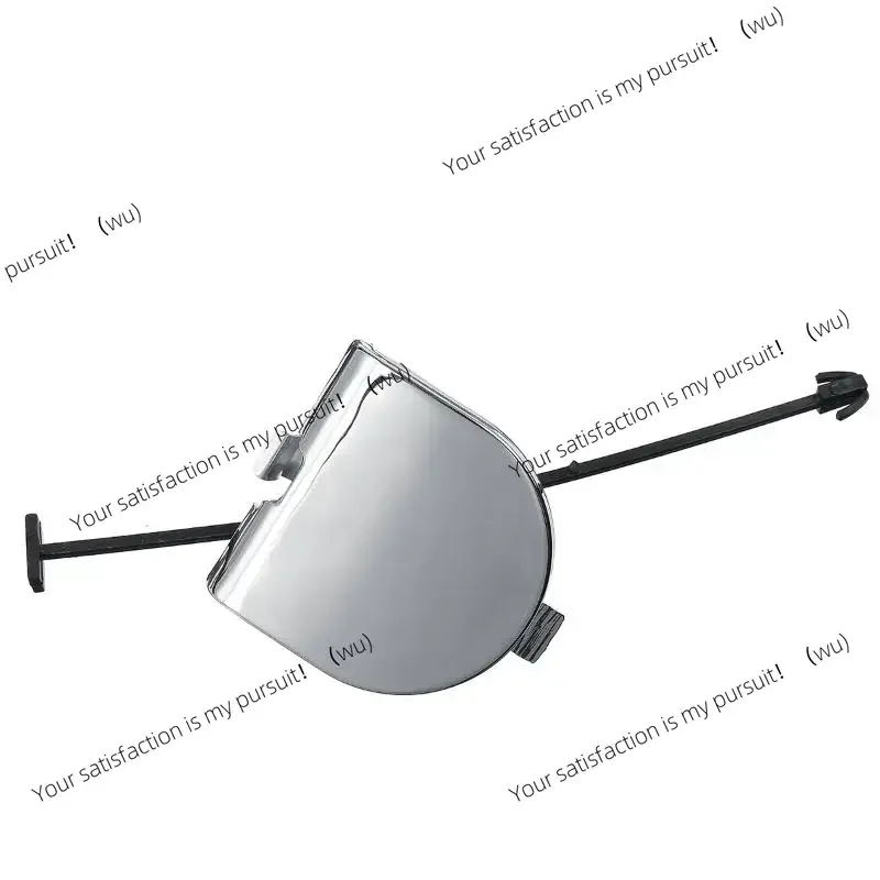 1Pcs DIY Accessories Car Rear Bumper Towing Hook Eye Cover Cap Chrome For Fiat 500 500C 2007-2012
