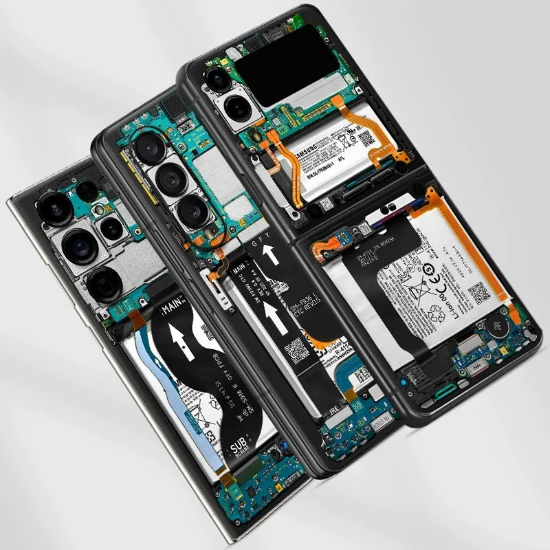 For Samsung Galaxy S23 S22 S21 ultra Z Fold4 3 Teardown Decal Skin Back Screen Protector Film Cover  3M Wrap Case Matte Sticker