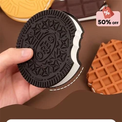 80 Pages/Set Oreo Notepad Simulation Chocolate Cookie Pocket Notepad Portable Notebook Students Stationery Gifts School Supplies