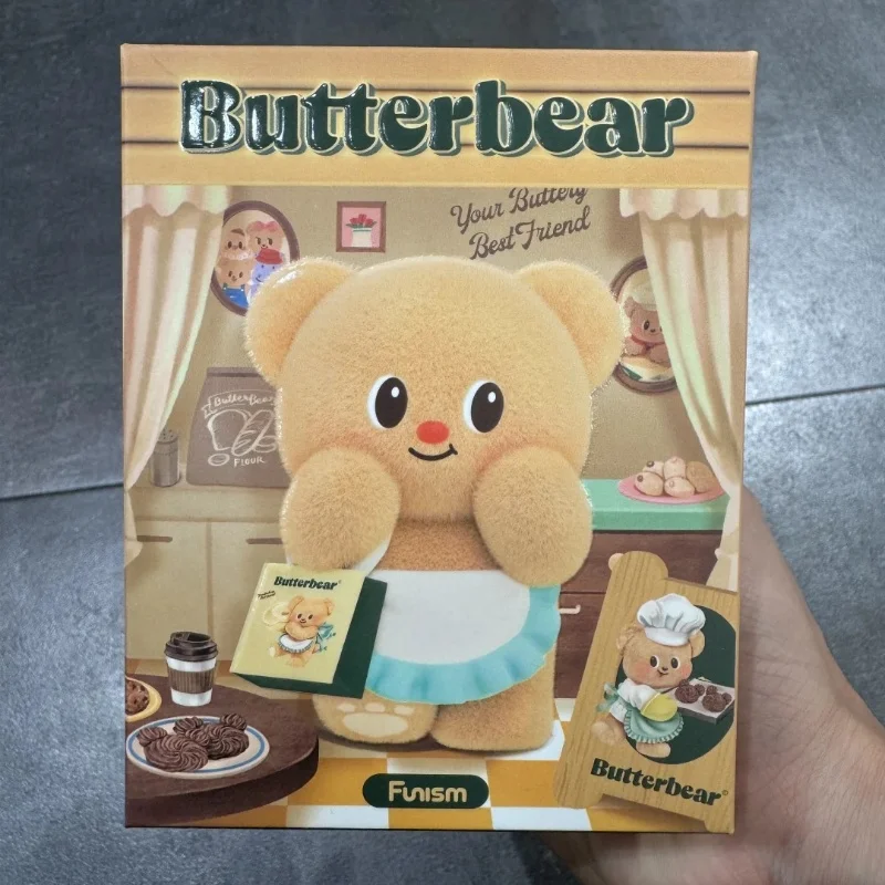 The New Cute Butterbear Business Day Series Blind Box Hand Table Decoration Doll Plush Fan Collection Exclusive Gift