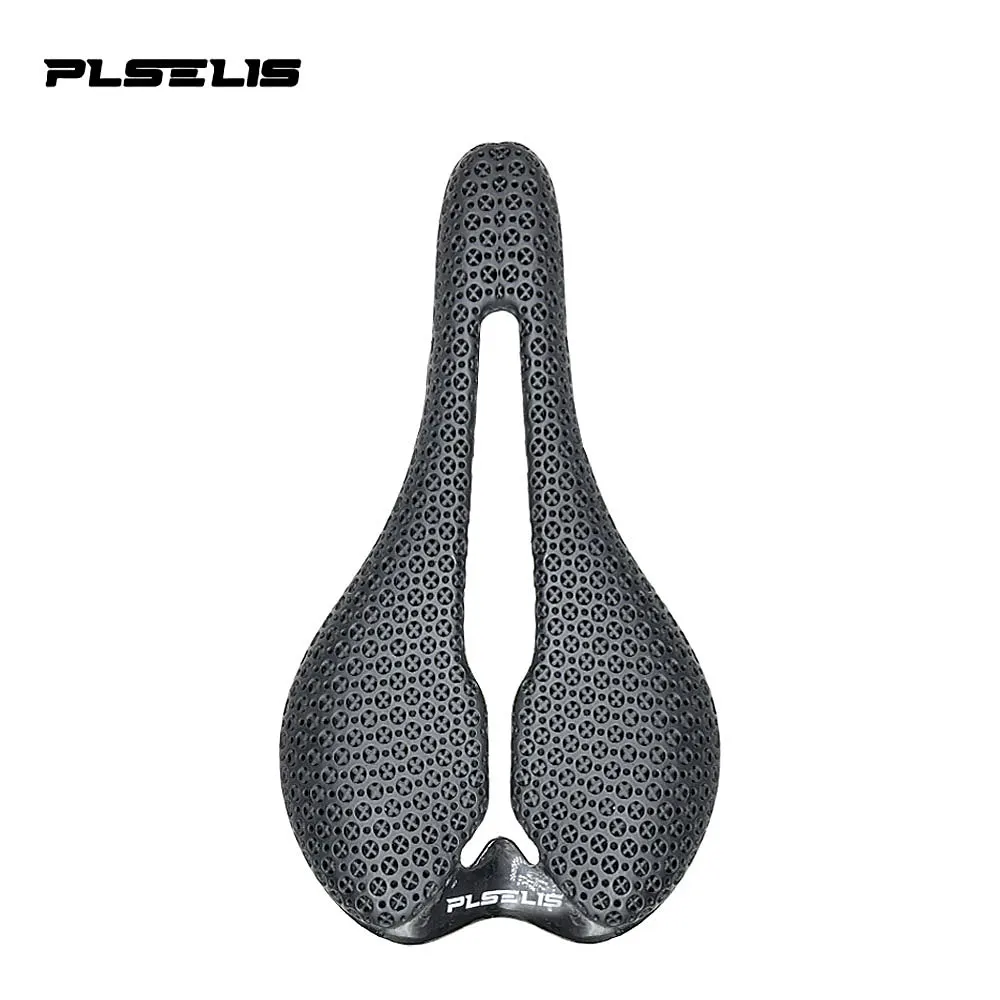 

Plselis3d printing bicycle saddle ultra-light carbon 245x145mm bicycle seat cushion part mountain bike gravel road bicycle seat