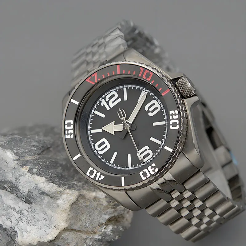 Gun Colour SKX007 Dive Men's Watch Sapphire Glass 200M Waterproof Resistance Luminous NH35 NH36 Automatic Movement - view 6