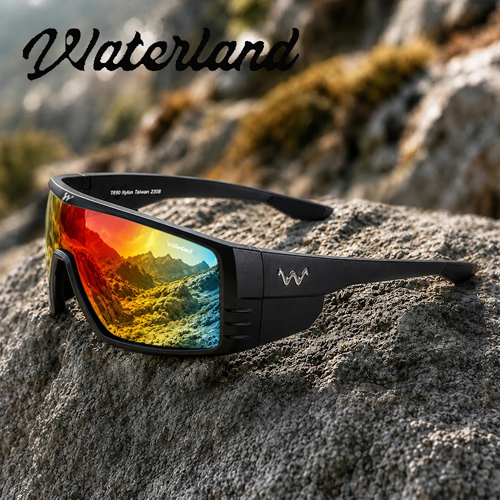 

KAROS Oversized Polarized Sunglasses Men Women TR90 UV400 Anti Glare Outdoor Sports Fishing Cycling Hiking Running Driving W002