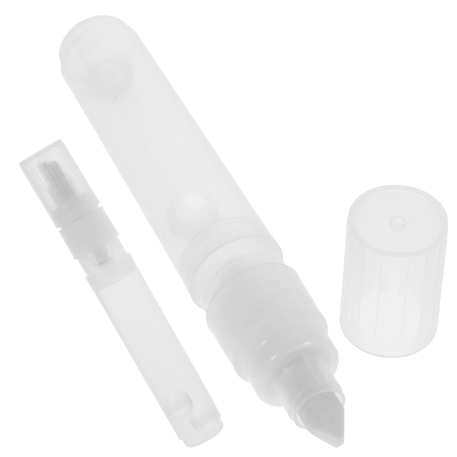 

2 Pcs Marker Pen Reusable Paint Covers Pens Fillable Empty Bulk Touch up Markers
