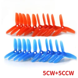 5Pairs(5CW+5CCW) 3050 3-Blade Propeller - M5 Shaft
