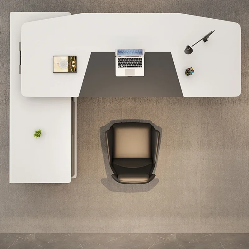 

Black Corner Office Desk L Shaped Executive Laptop Modern Kids Desk Kawaii Table Pc Table Mesa Para Computador Luxury Furniture