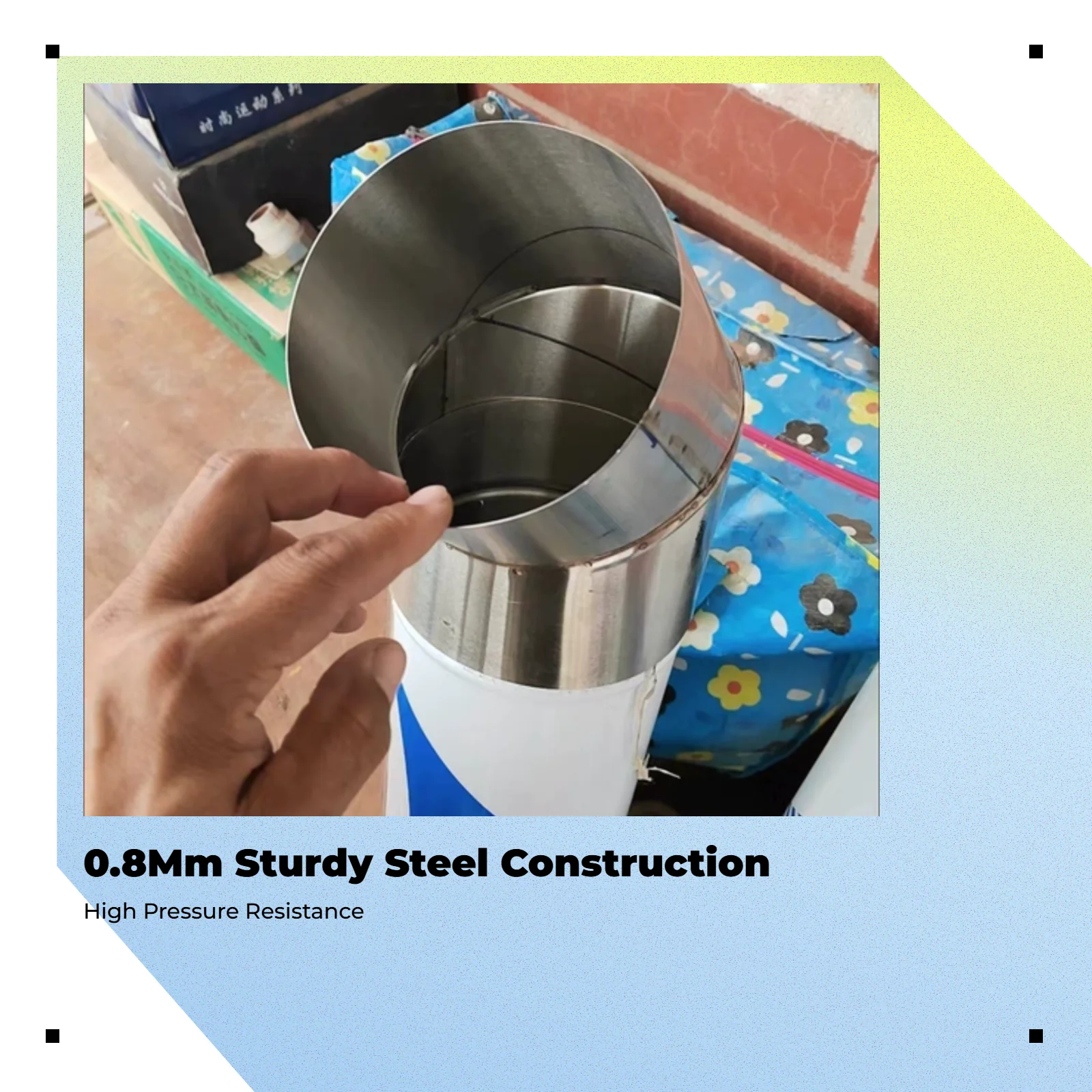 

Stainless Steel Chimney, Home Use