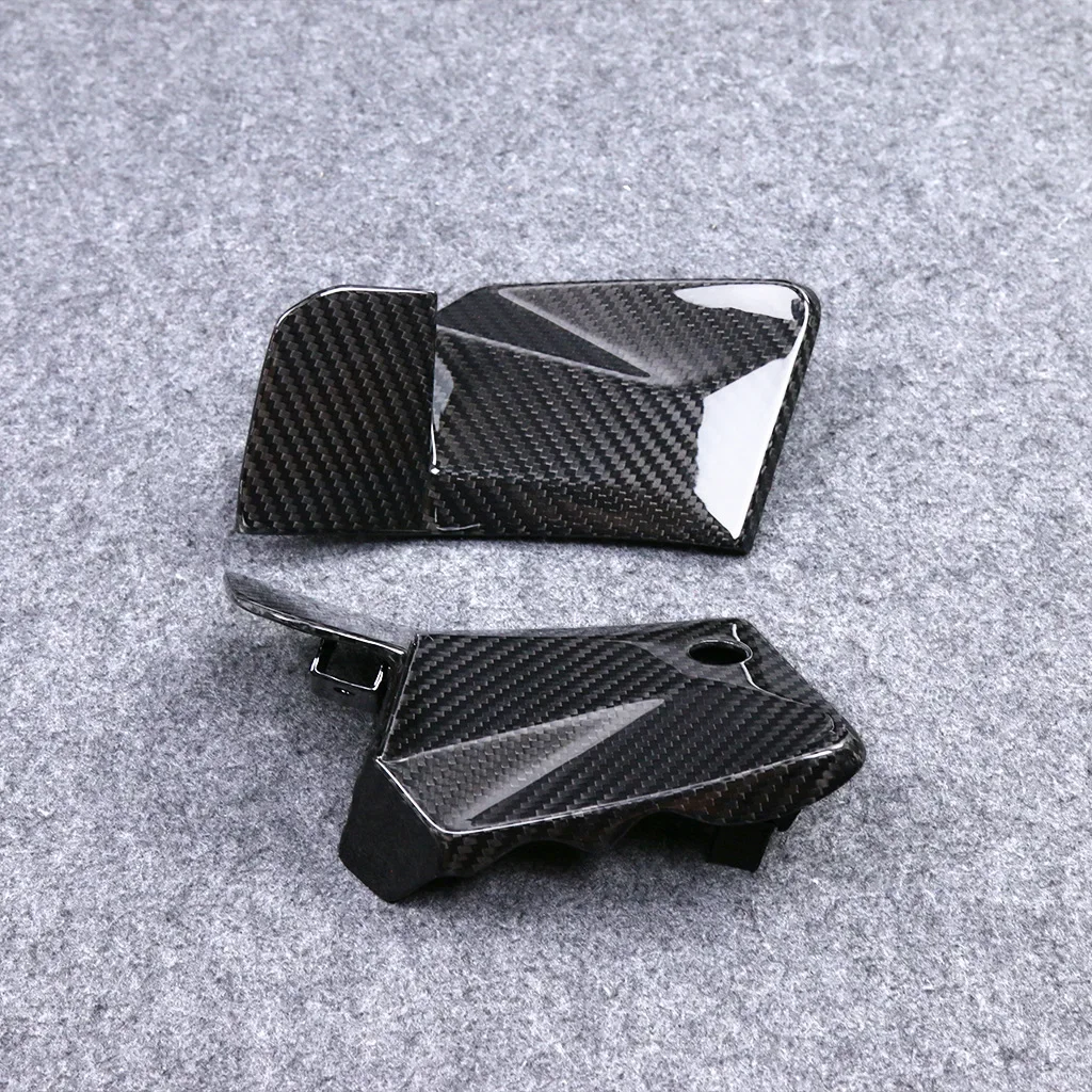 Motorcycle carbon fiber front fairing internal plate modification accessories