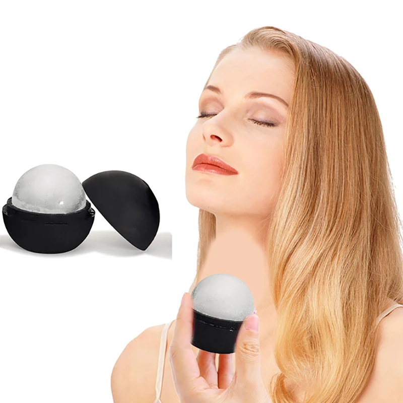 &1pc Ice Roller For Face And Eye Facial Beauty Ice Roller Skin Care Tools Ice Facial Cube Silicone Ice Mold Beauty Accessories