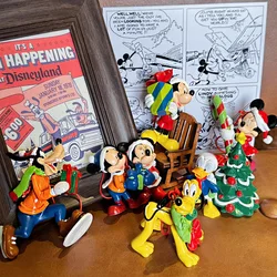 Donalduckse Mickeysmousees Action Figures Cartoon Characters Peripheral Model Small Toy Pendant